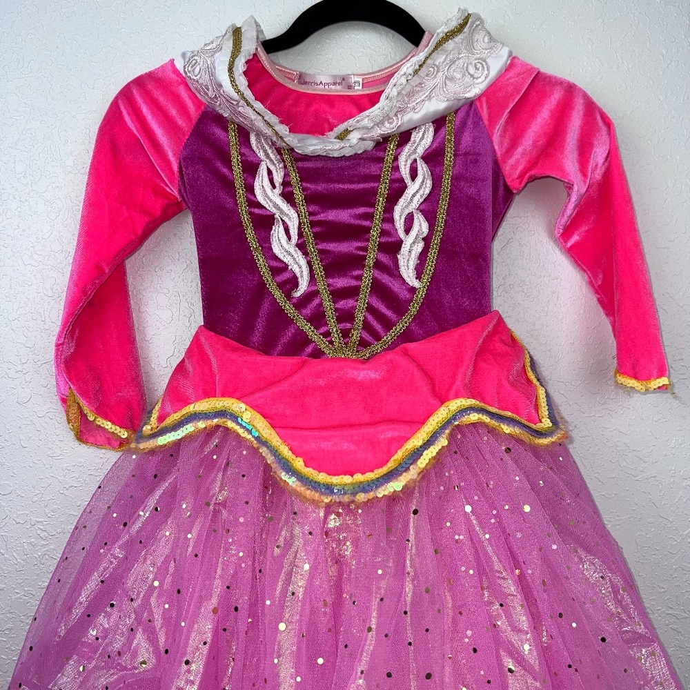 Jerris Apparel Pink Sparkle Princess Dress‎